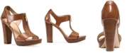 Michael Kors Women's Berkley T-Strap Platform Dress Sandals